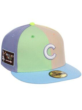 Chicago Cubs Fitted 7 1/4 Chase B x New Era Pastel Easter 59FIFTY Hat Lids HD